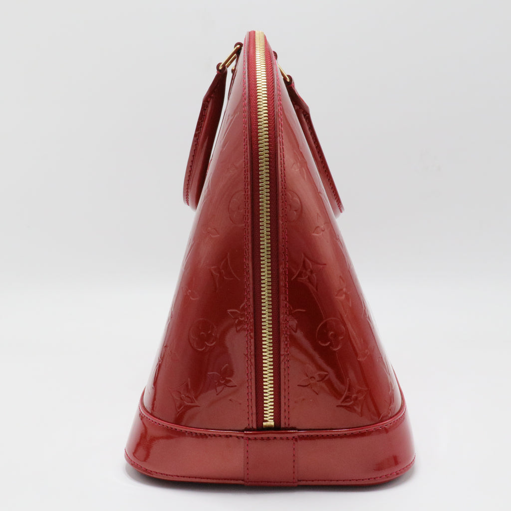 Alma Handbag Monogram Vernis GM