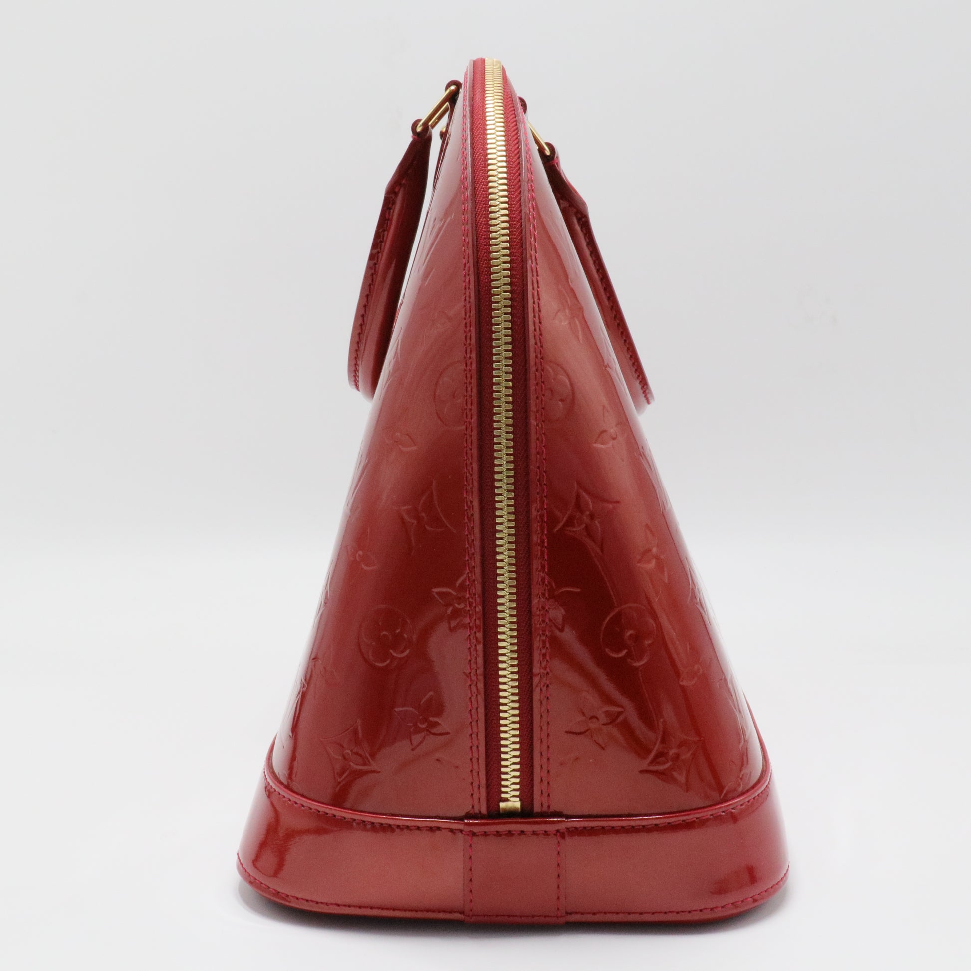 Alma Handbag Monogram Vernis GM