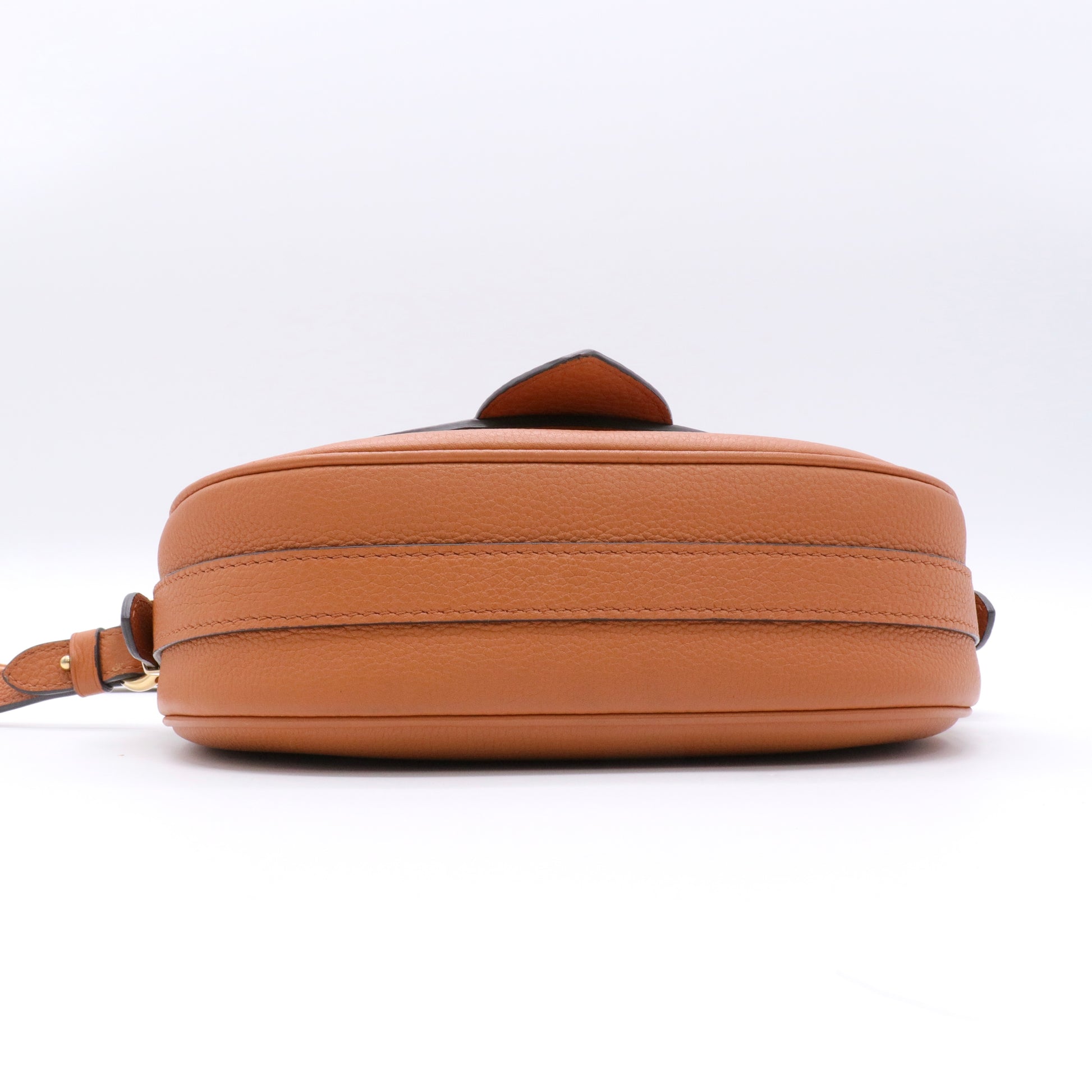 Grained Calfskin LV Pont 9 Soft MM Golden Siena twins