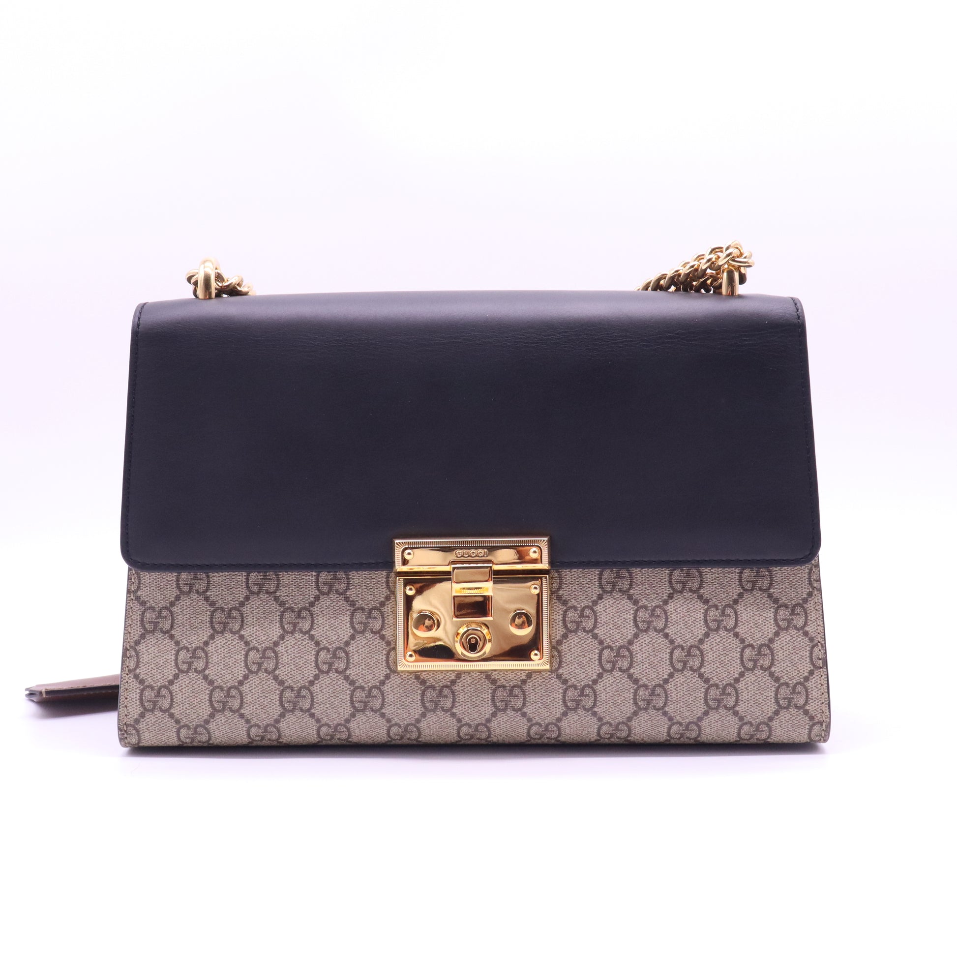 Gucci Padlock GG Supreme Shoulder Bag B21595
