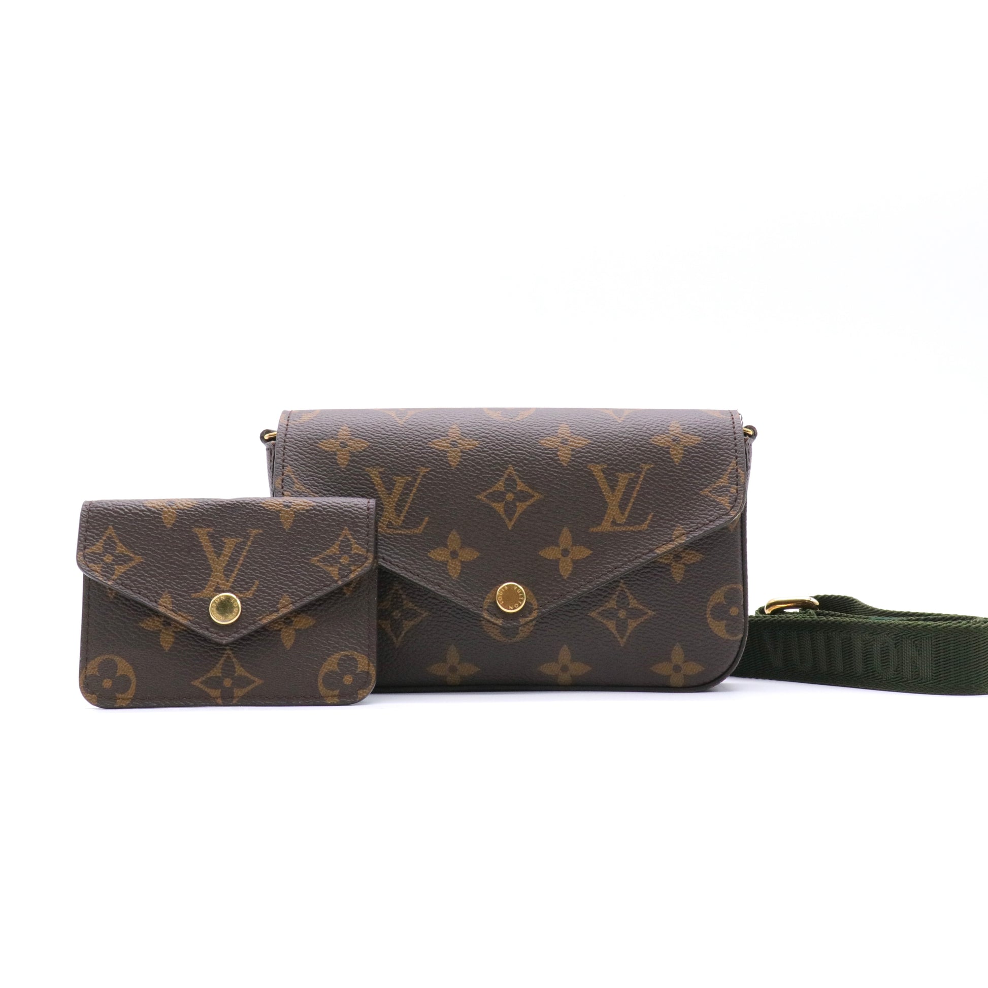 Monogram Felicie Strap And Go twins