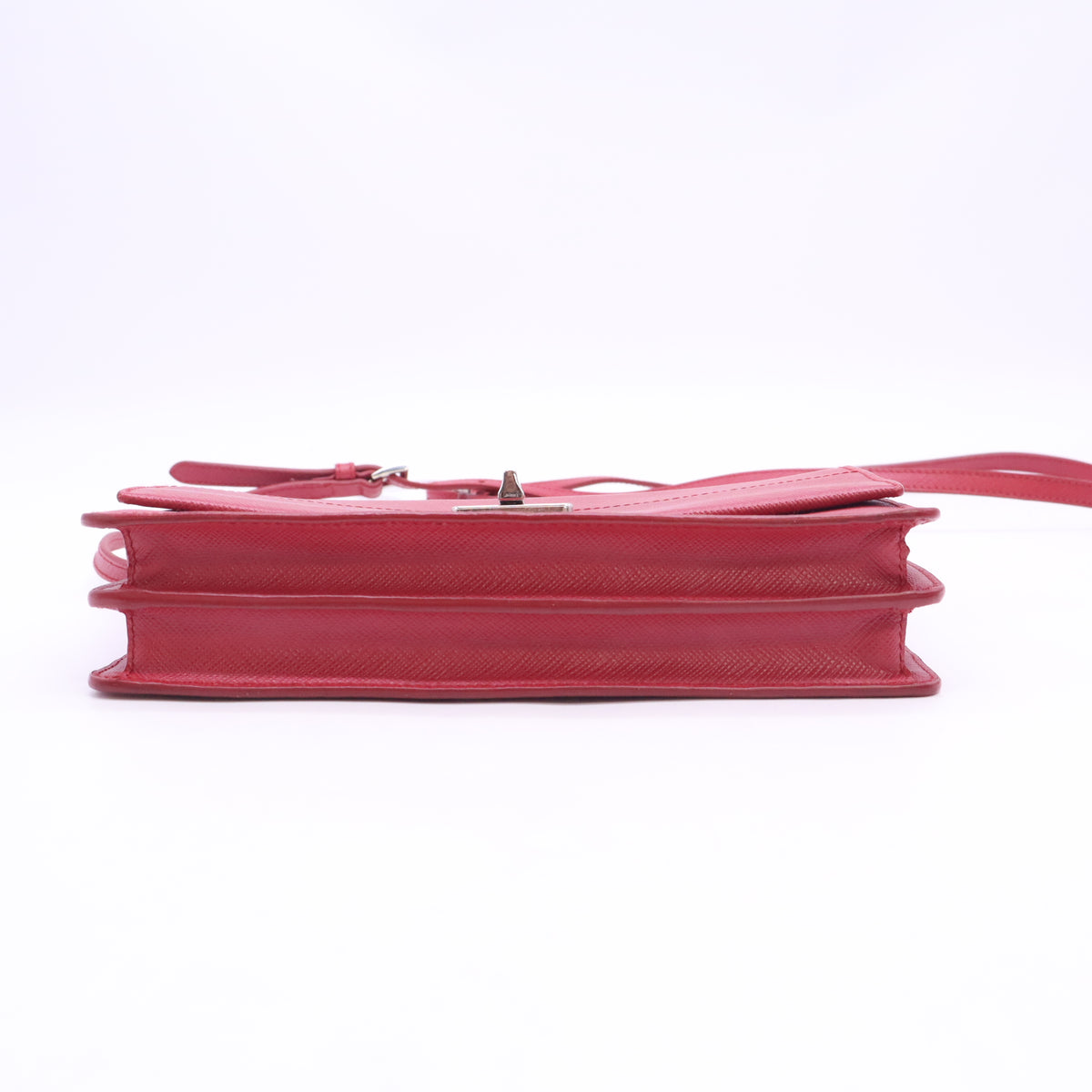 Prada Saffiano Turn Lock Crossbody Bag B24918