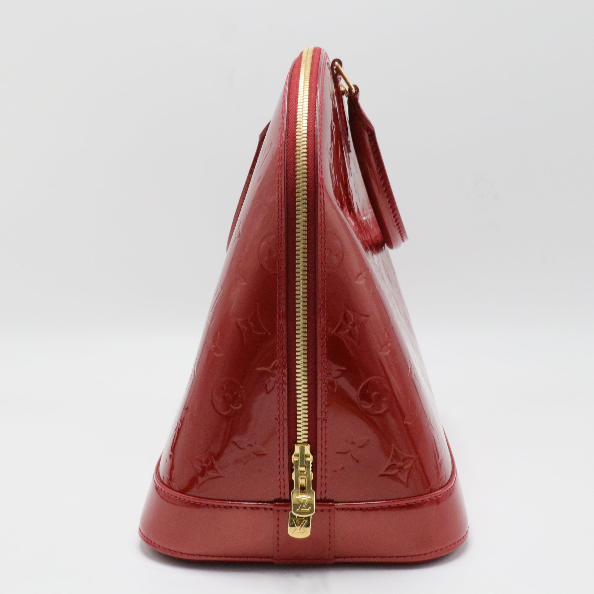 Alma Handbag Monogram Vernis GM