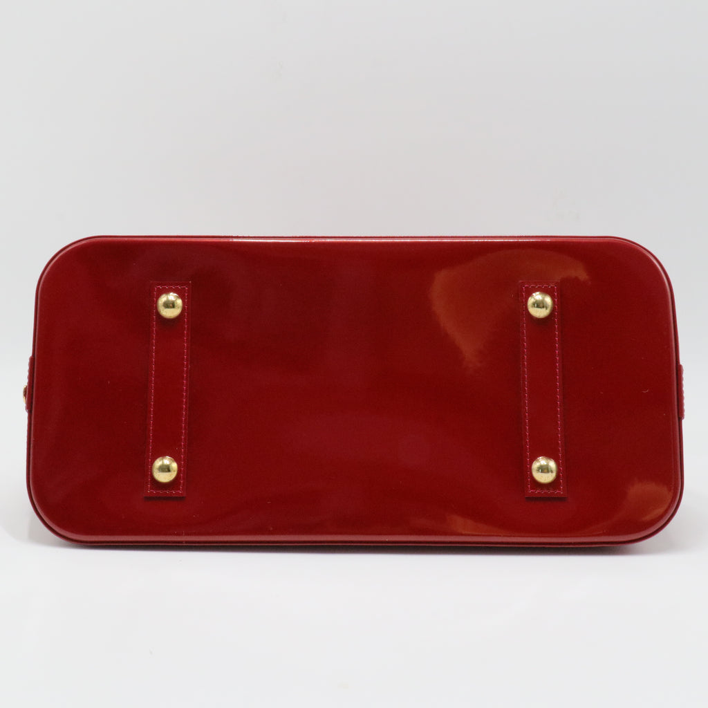 Alma Handbag Monogram Vernis GM