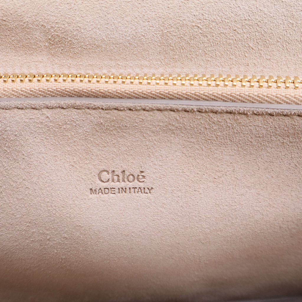 Faye medium shoulder bag in brown leather B20161