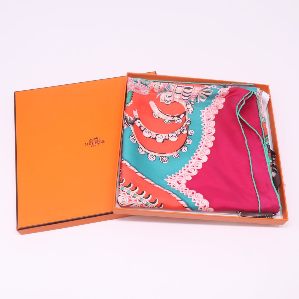 Hermès Paperoles scarf 90 W22461