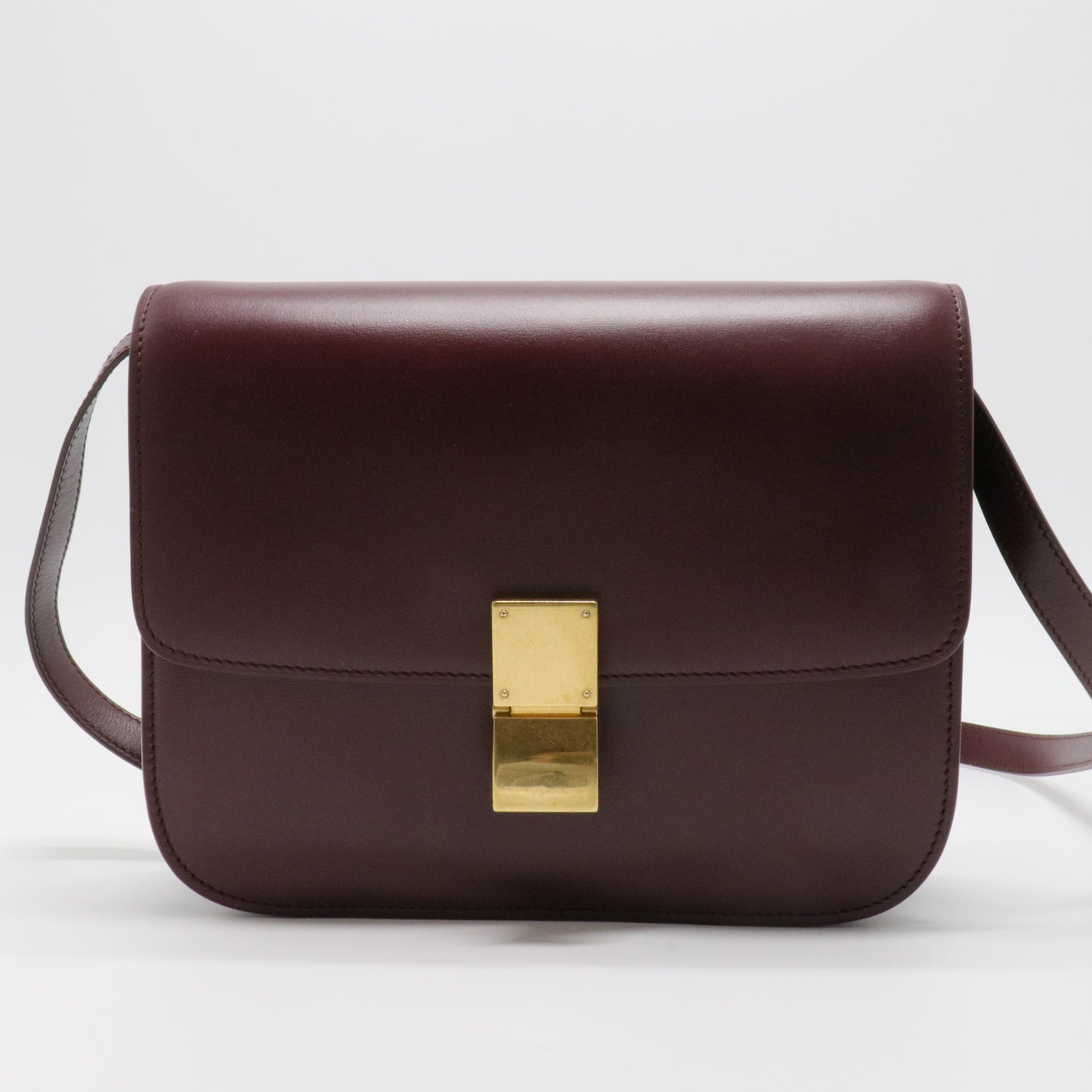 Box Calfskin Medium Classic Box Flap Bag