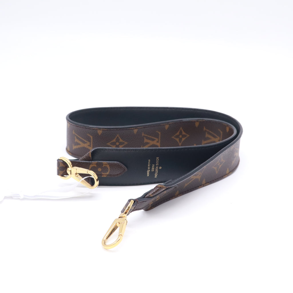 Louis Vuitton Monogram Adjustable Bandouliere Shoulder Strap Black W22940