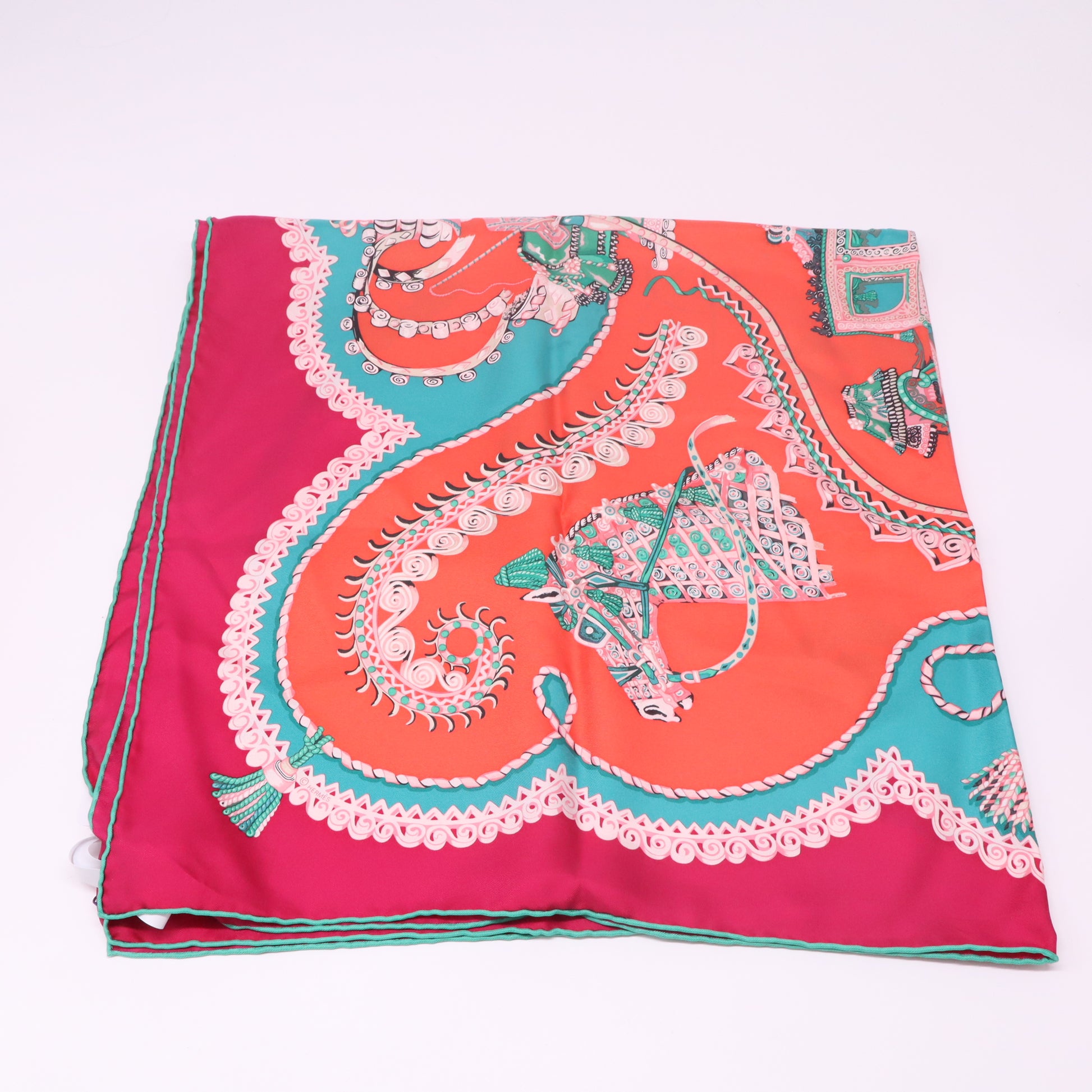Hermès Paperoles scarf 90 W22461