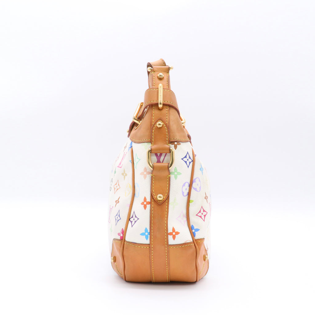 Monogram Multicolor Greta White twins