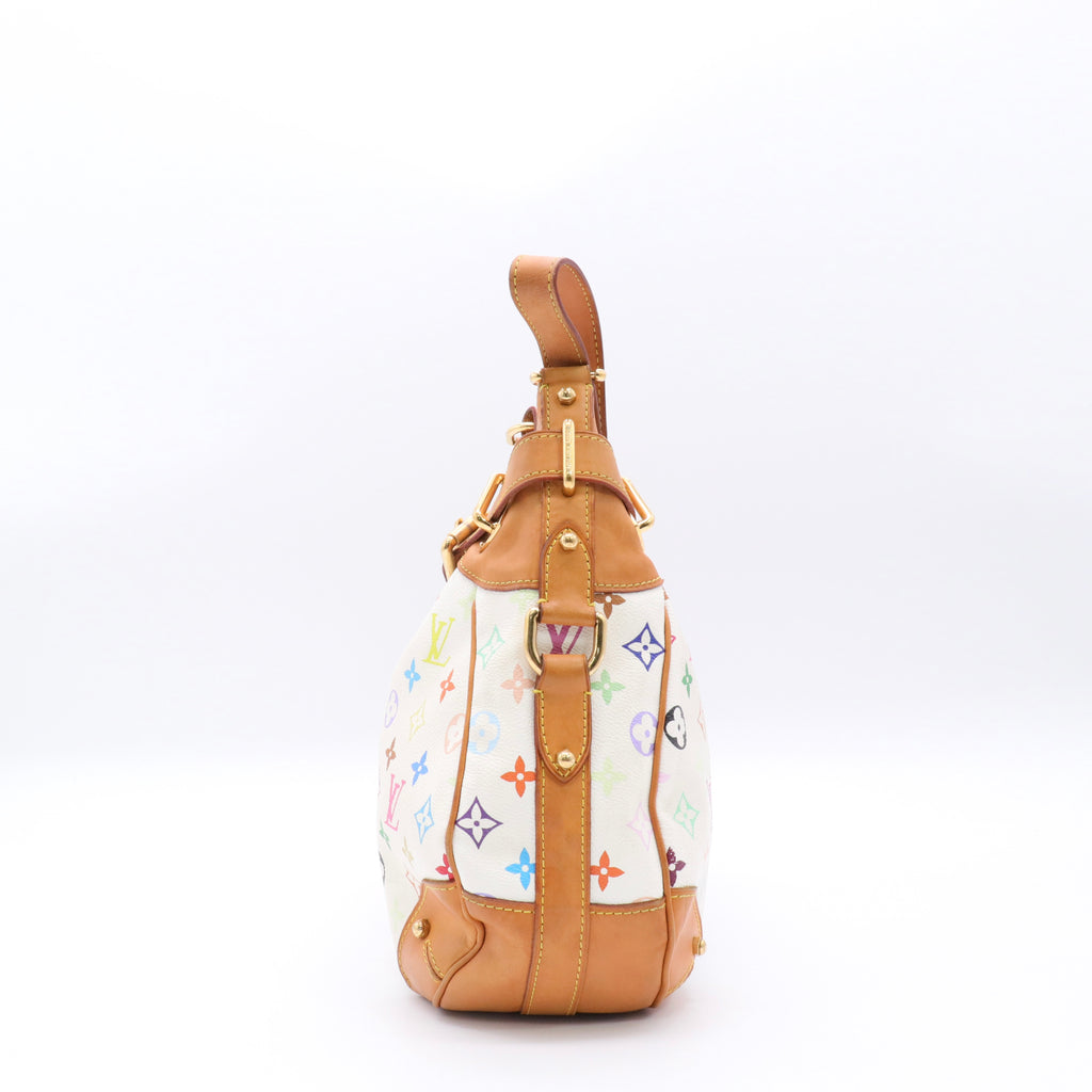 Monogram Multicolor Greta White twins