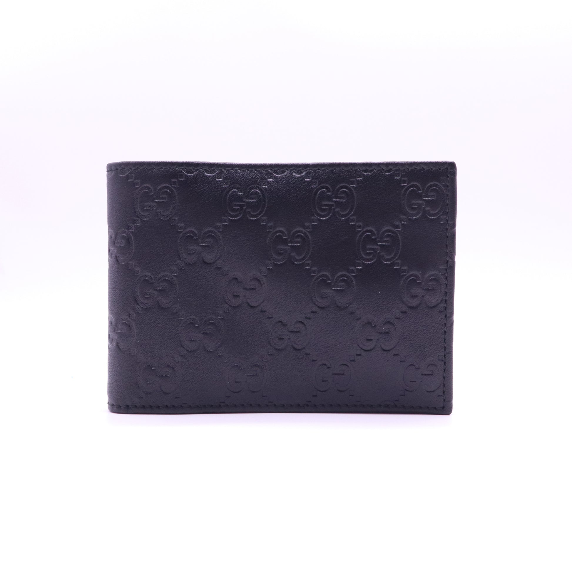 Gucci Signature Leather Bi-Fold Wallet W21307