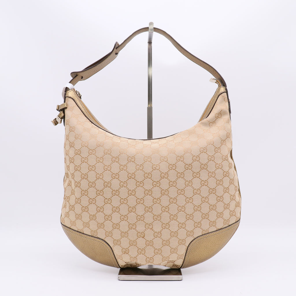 Gucci Original GG Canvas Princy Large Hobo Bag B23106