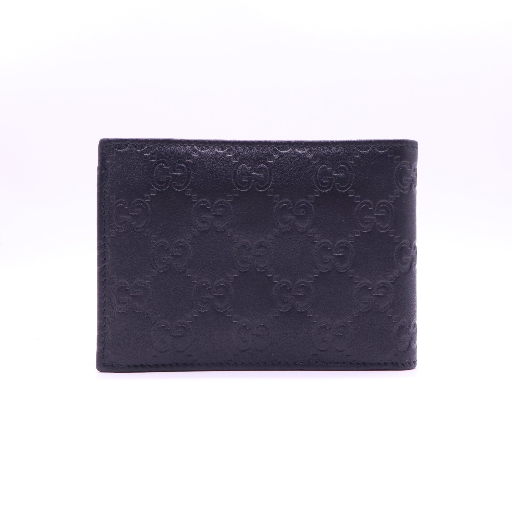 Gucci Signature Leather Bi-Fold Wallet W21307