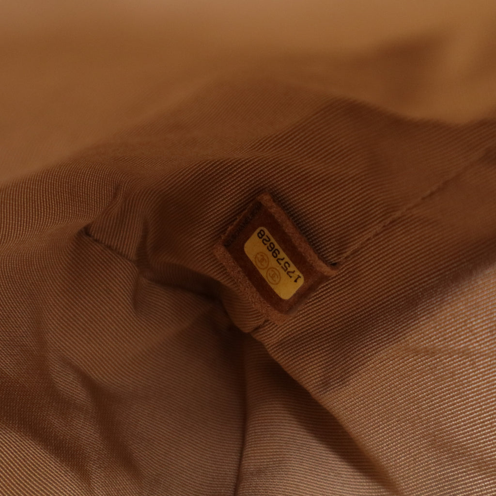 Chanel Gold Leather Large Trianon Tote