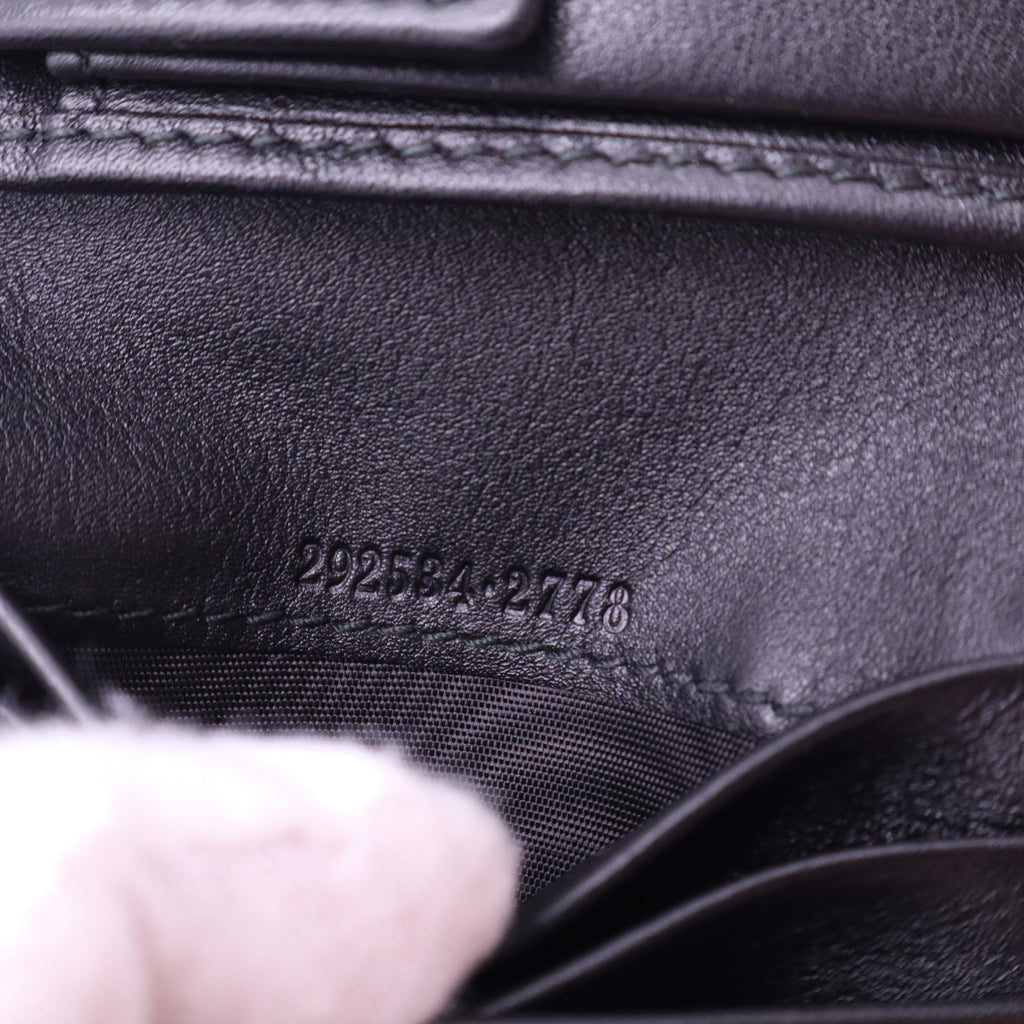 Gucci Signature Leather Bi-Fold Wallet W21307