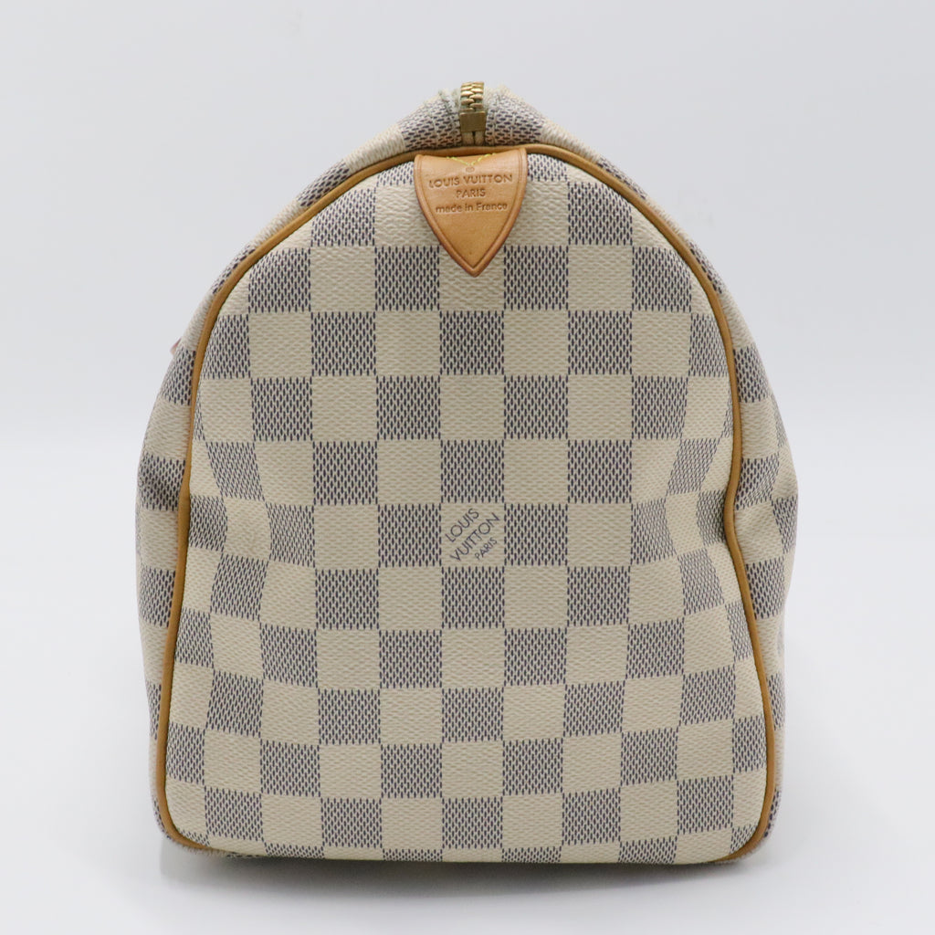 Speedy Handbag Damier Azur 30 Twins