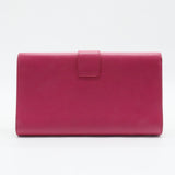 Leather Classic Y Clutch