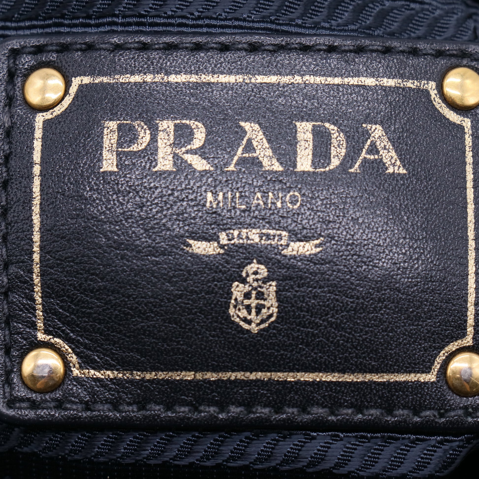 Prada Tessuto Nylon Ruched Hobo Bag B21857