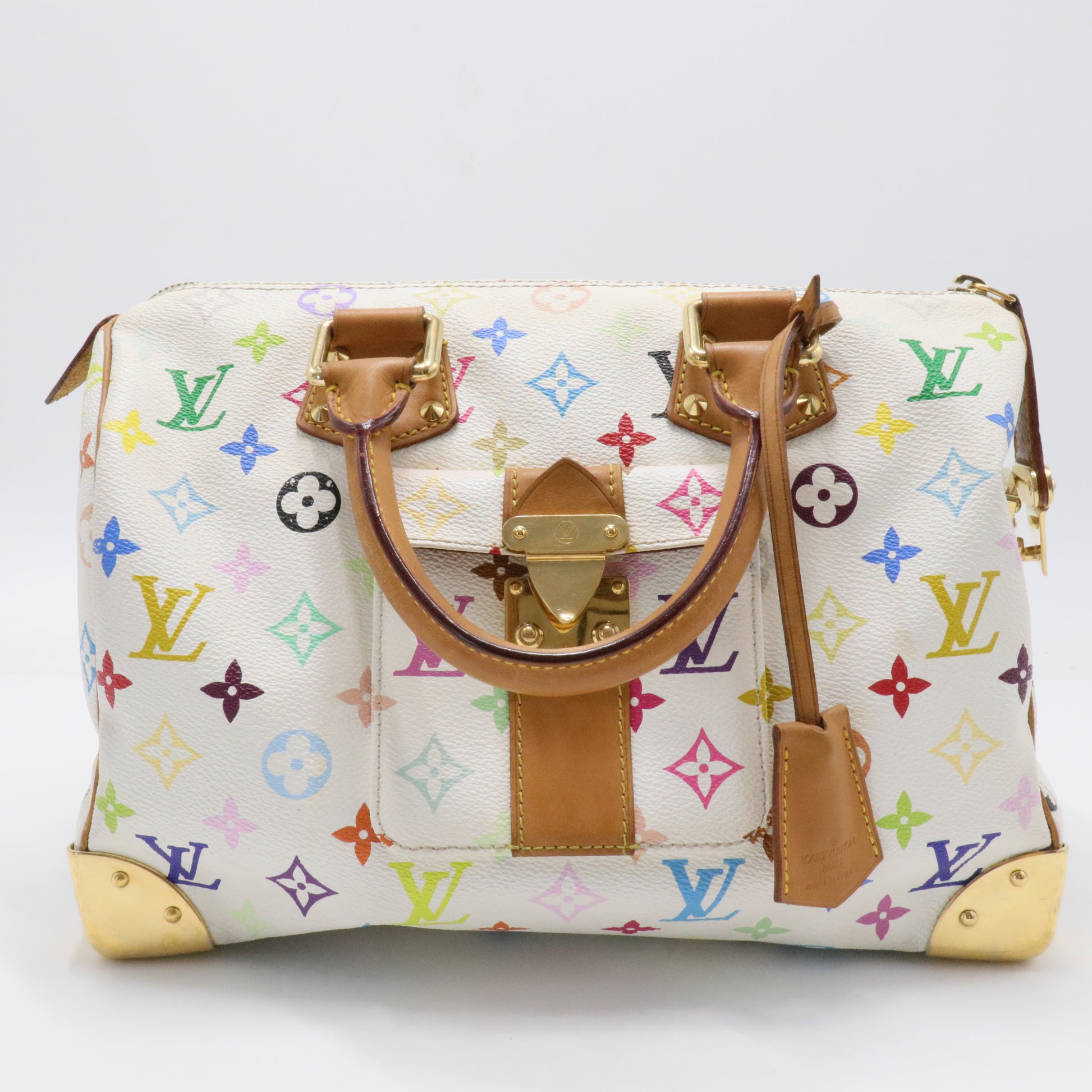 Speedy Handbag Monogram Multicolor 30