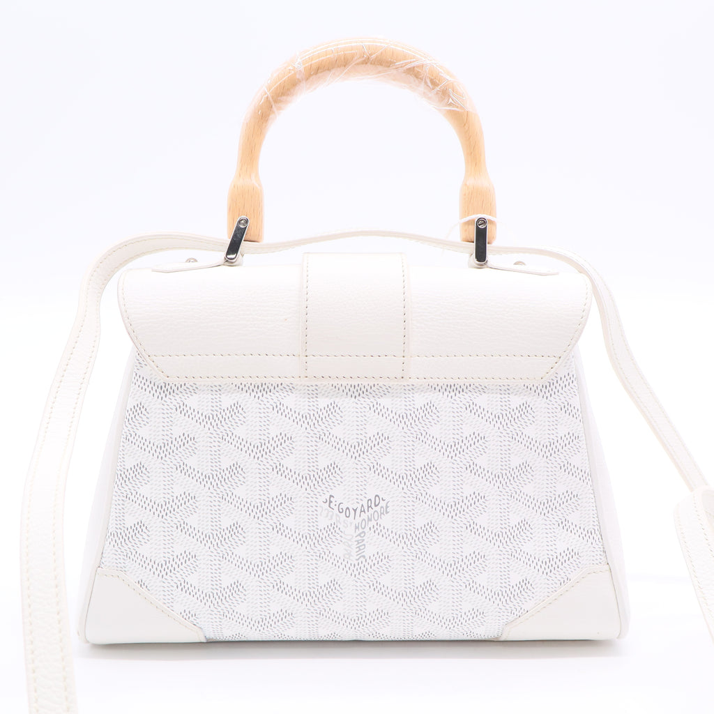 Goyard Goyardine Precious Metals Mini Saigon Silver LDJ2651 twins