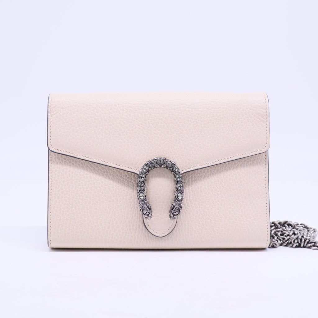 Gucci Dionysus Chain Wallet Leather with Embellished Detail Small B20777
