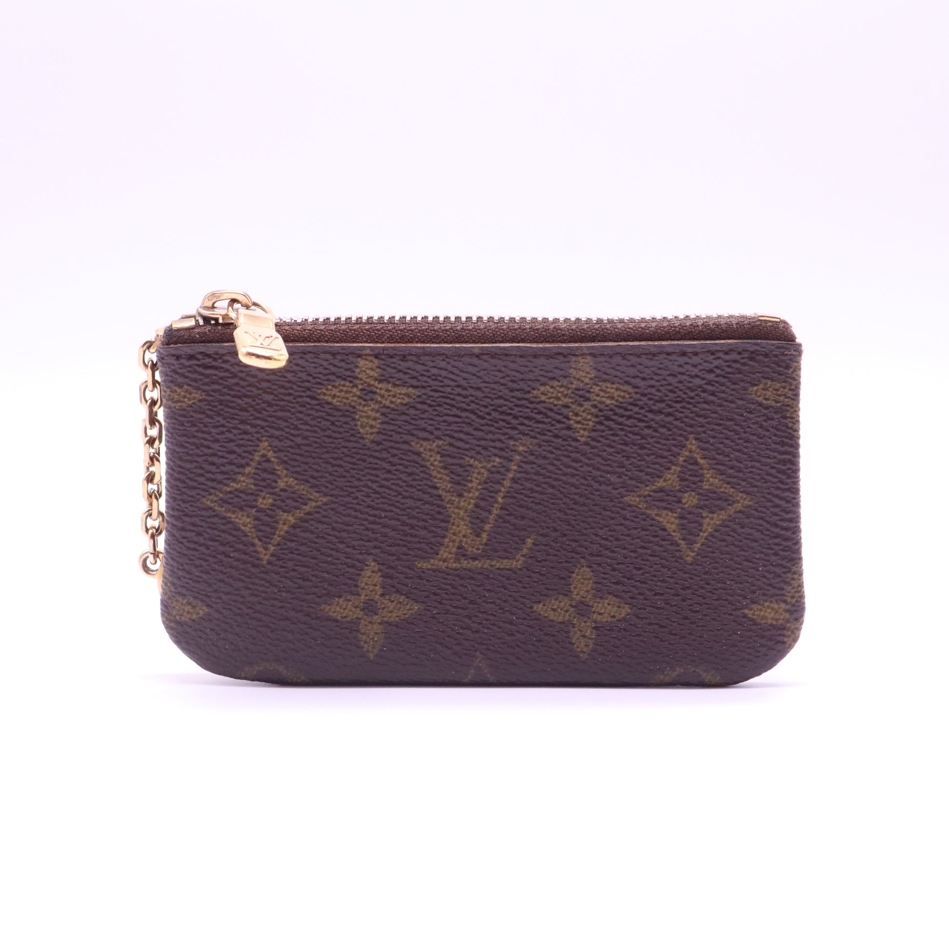 Louis Vuitton Monogram Canvas Key Pouch W21256
