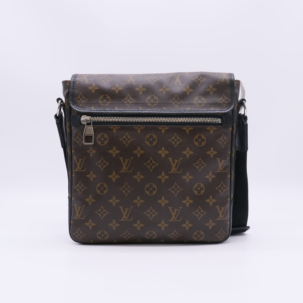 Monogram Macassar Canvas Bass MM Messenger Bag B23804