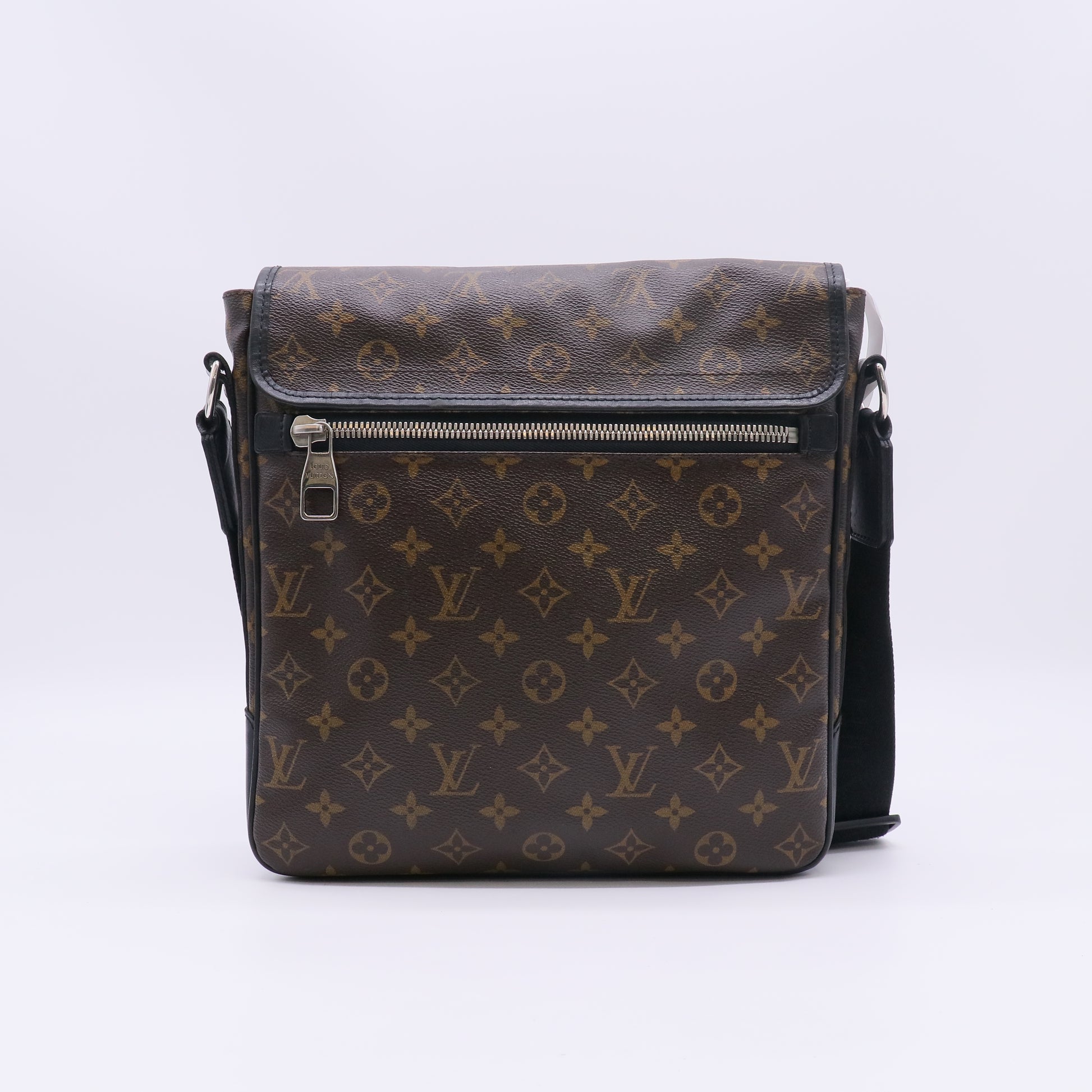 Monogram Macassar Canvas Bass MM Messenger Bag B23804