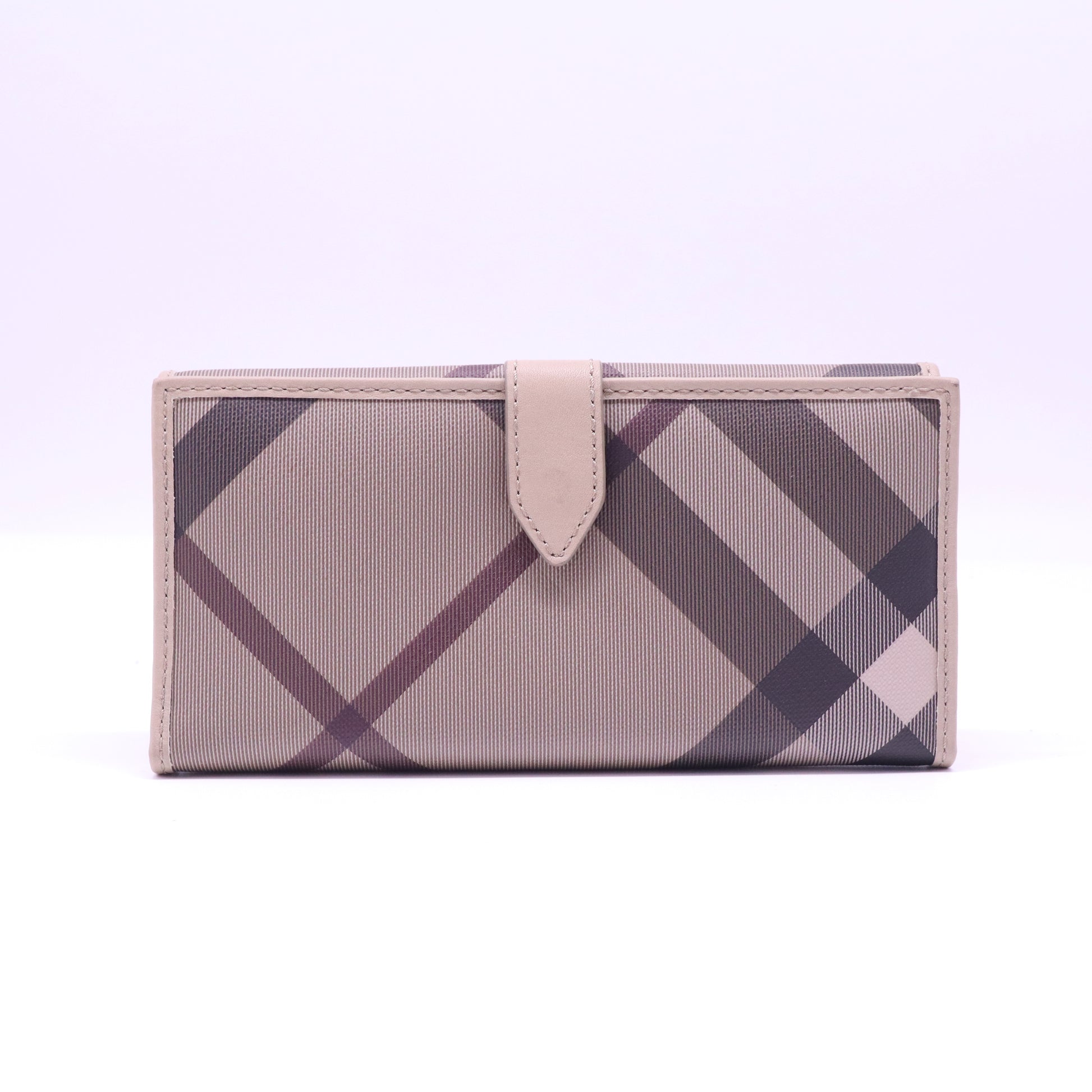 Burberry Smoked Check Porter Continental Wallet W21366