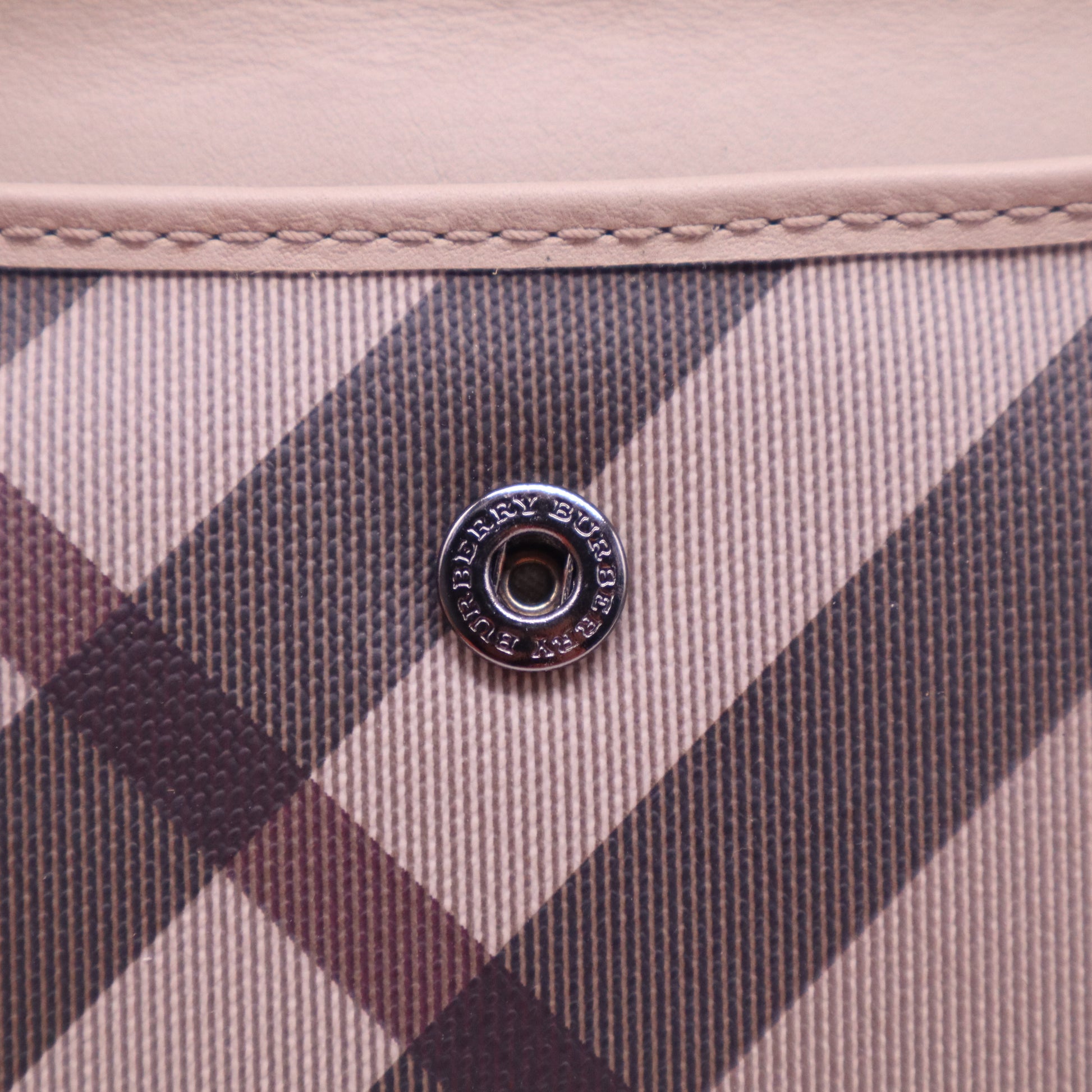 Burberry Smoked Check Porter Continental Wallet W21366