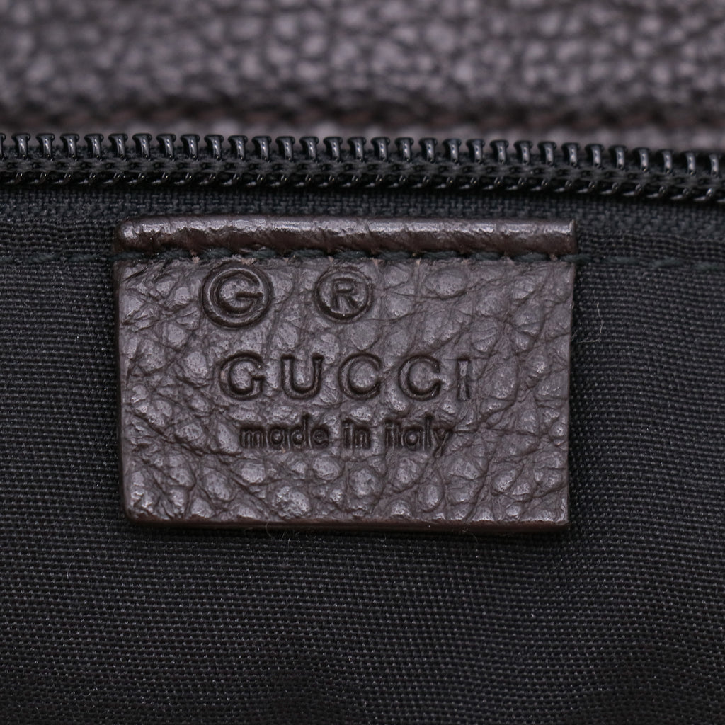 GG Monogram Canvas Leather Messenger Bag B23064