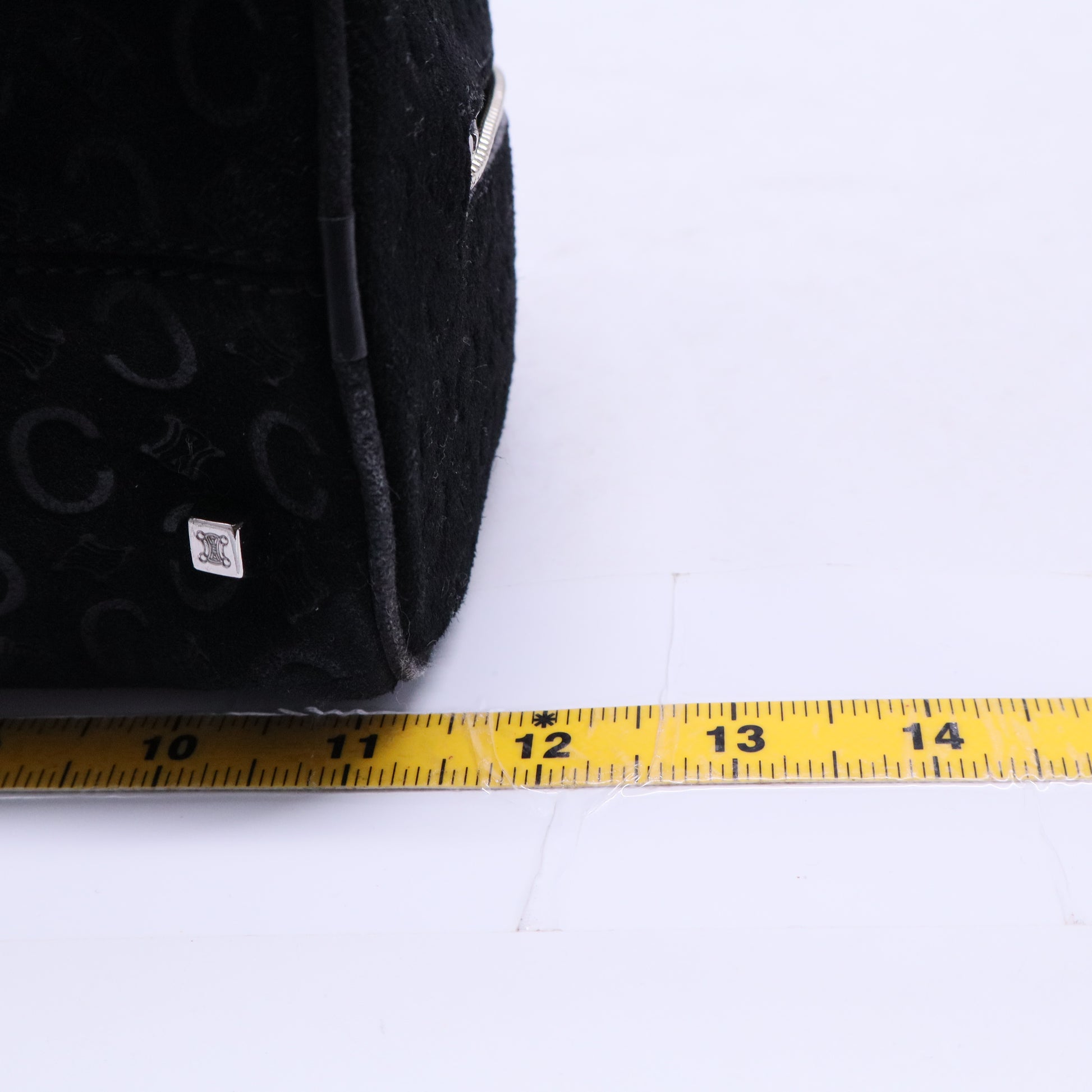 20th Century C Macadam Suede handbag