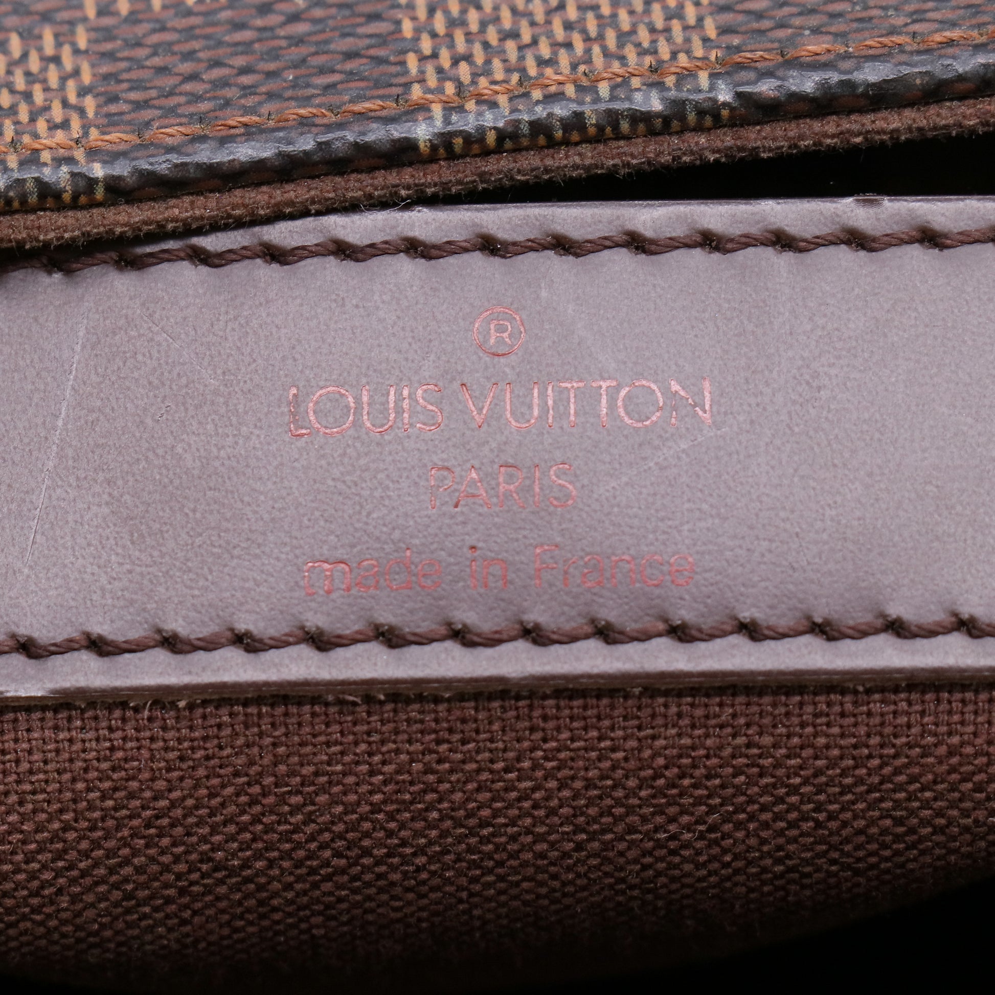 Louis Vuitton Damier Ebene Canvas Naviglio Messenger Bag B23090
