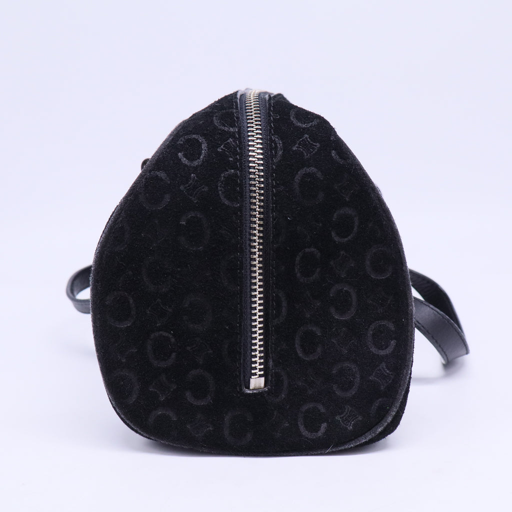 20th Century C Macadam Suede handbag