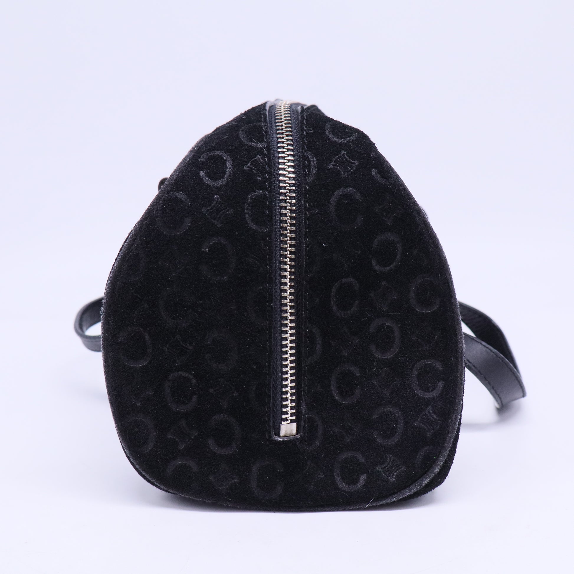 20th Century C Macadam Suede handbag