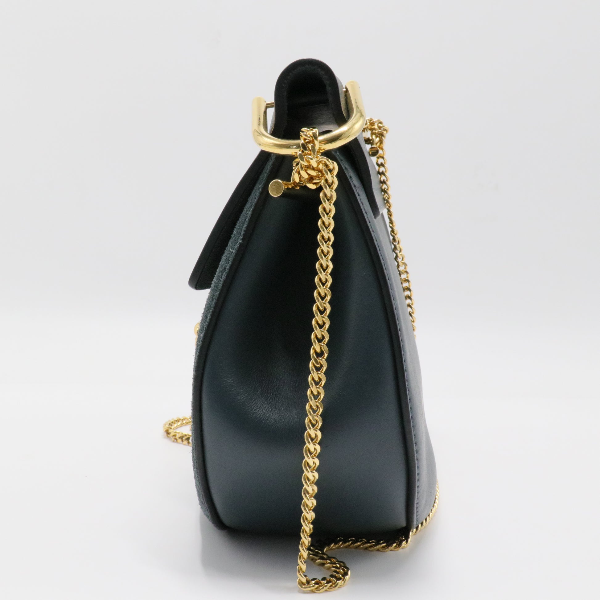 Drew Crossbody Bag Leather and Suede Small