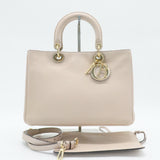 Diorissimo Tote Pebbled Leather Medium