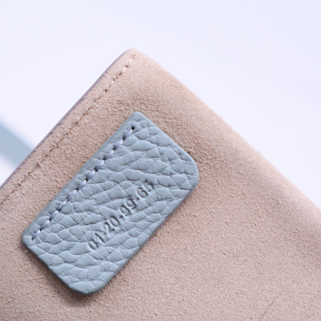 Faye Shoulder Bag Crocodile Embossed Leather Small B20822