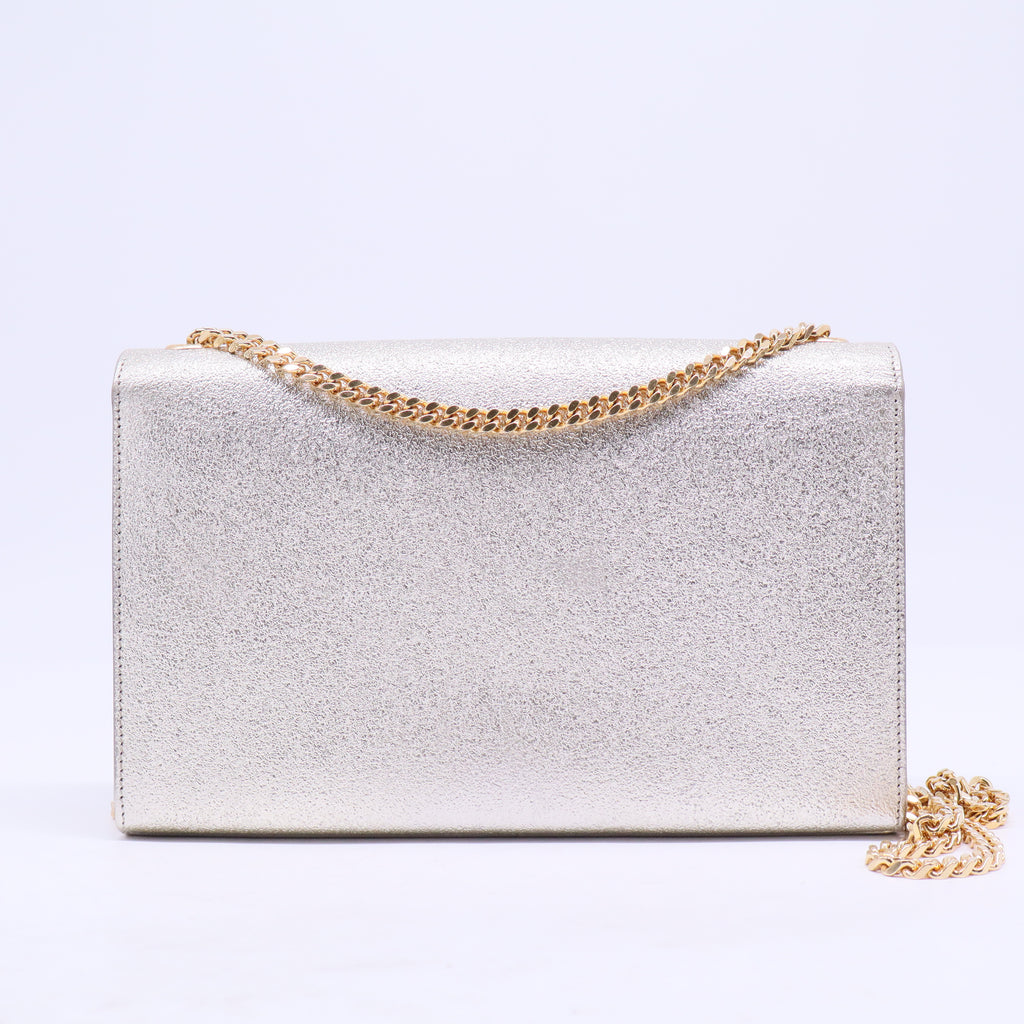 Classic Monogram Crossbody Bag Glitter Leather Medium B20785