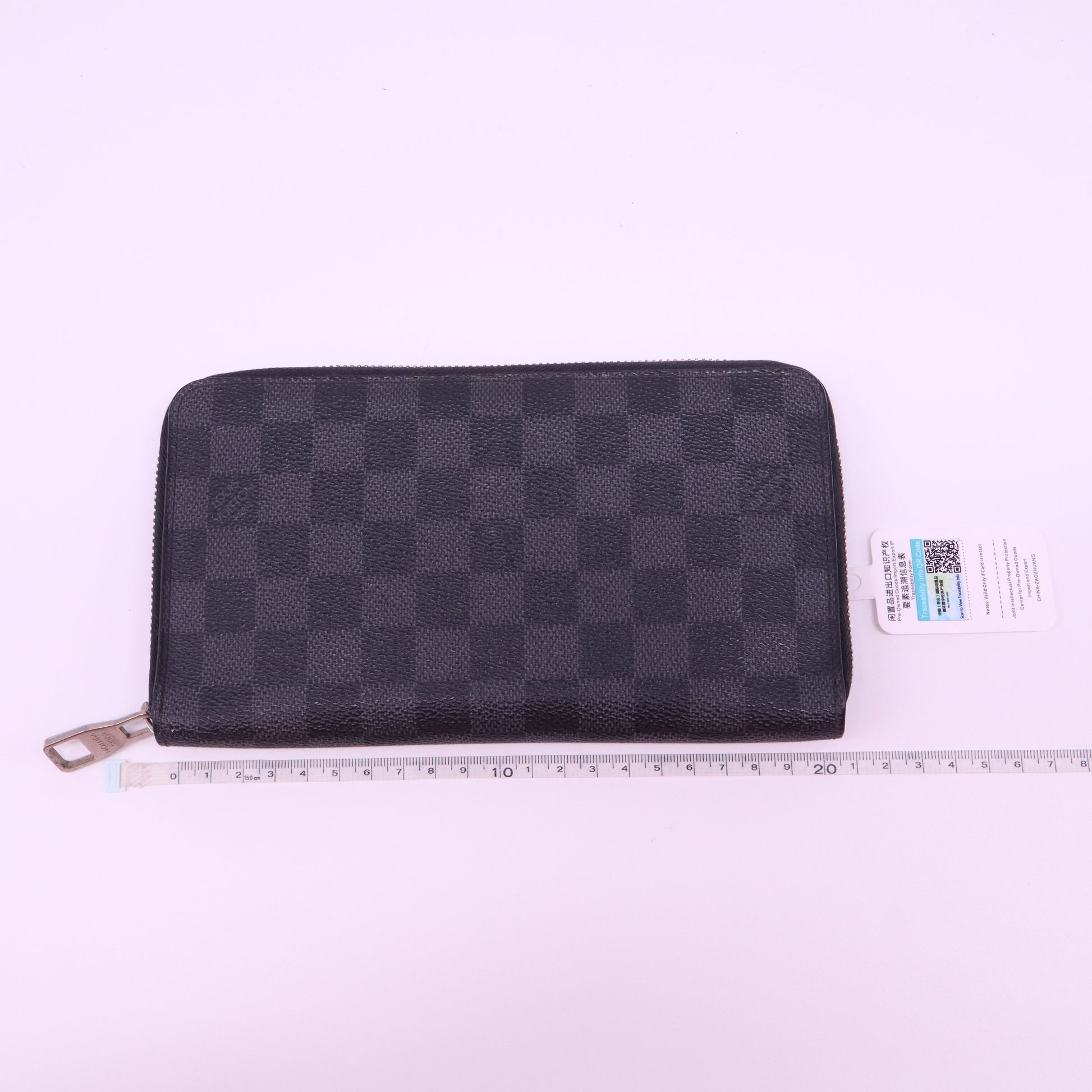 Louis Vuitton Damier Graphite Zippy Wallet W21261