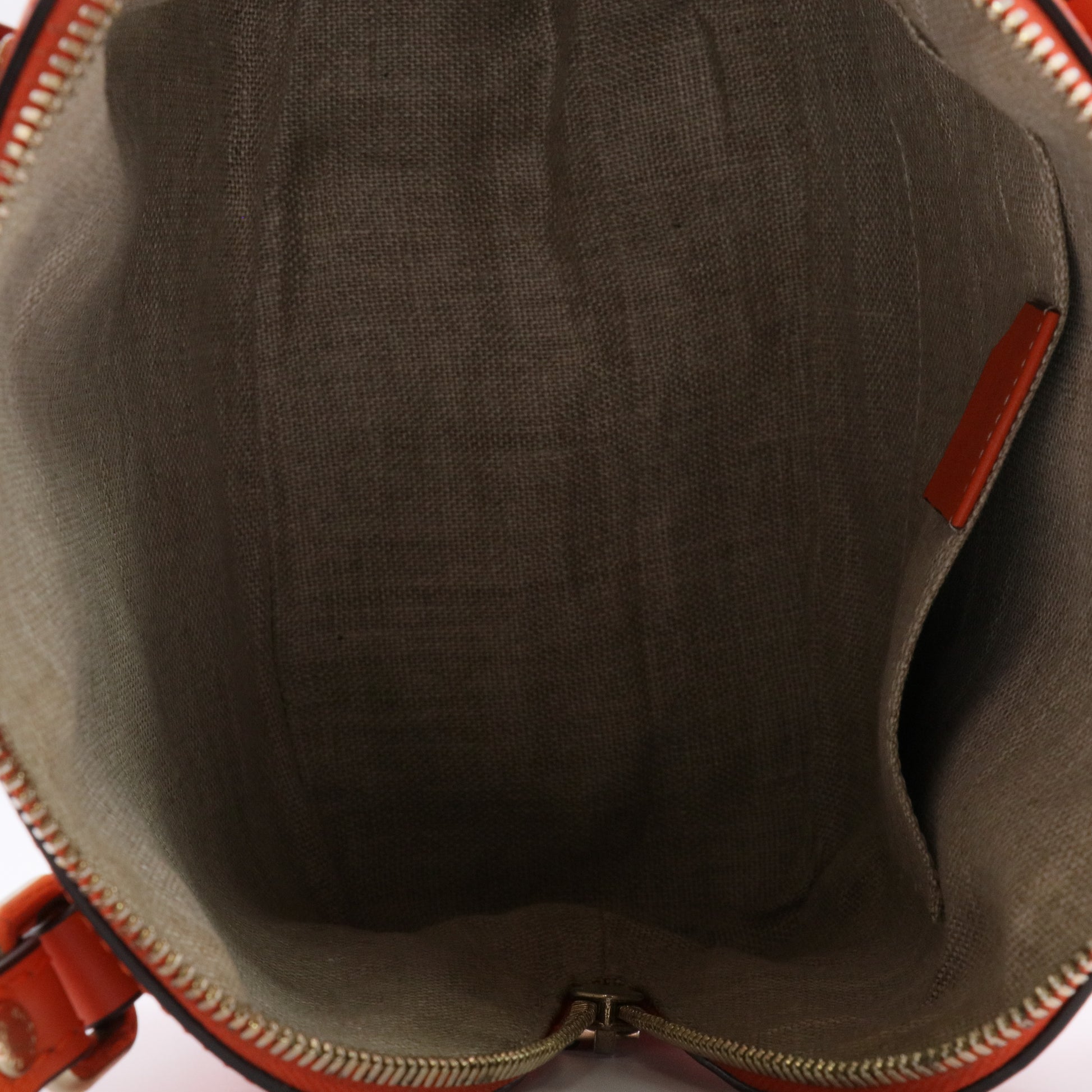 Microguccissima Mini Dome Bag Sun Orange twins