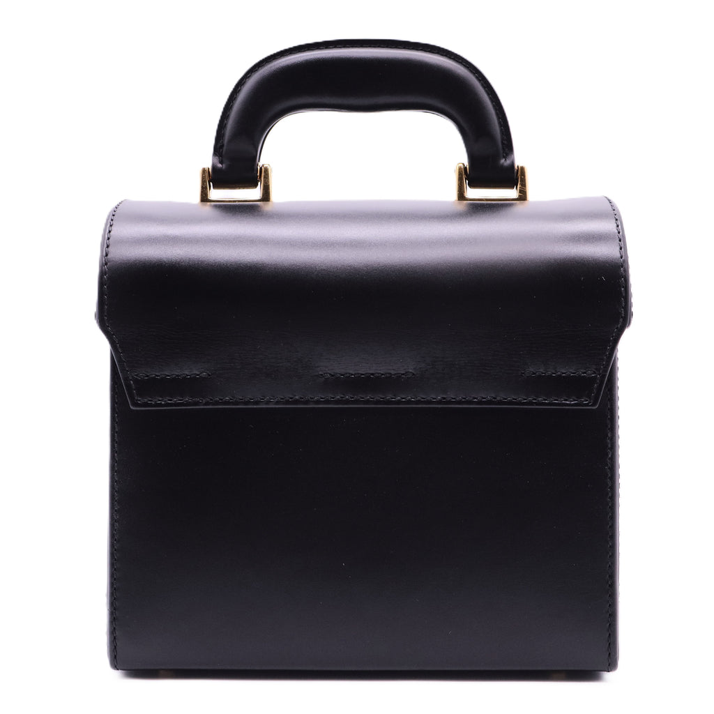 Pre-Owned Gucci Ladylock Leather Black