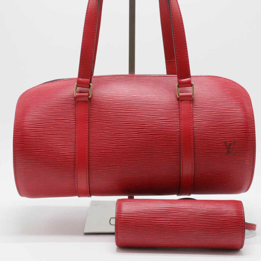 Epi Soufflot Hand Bag Red
