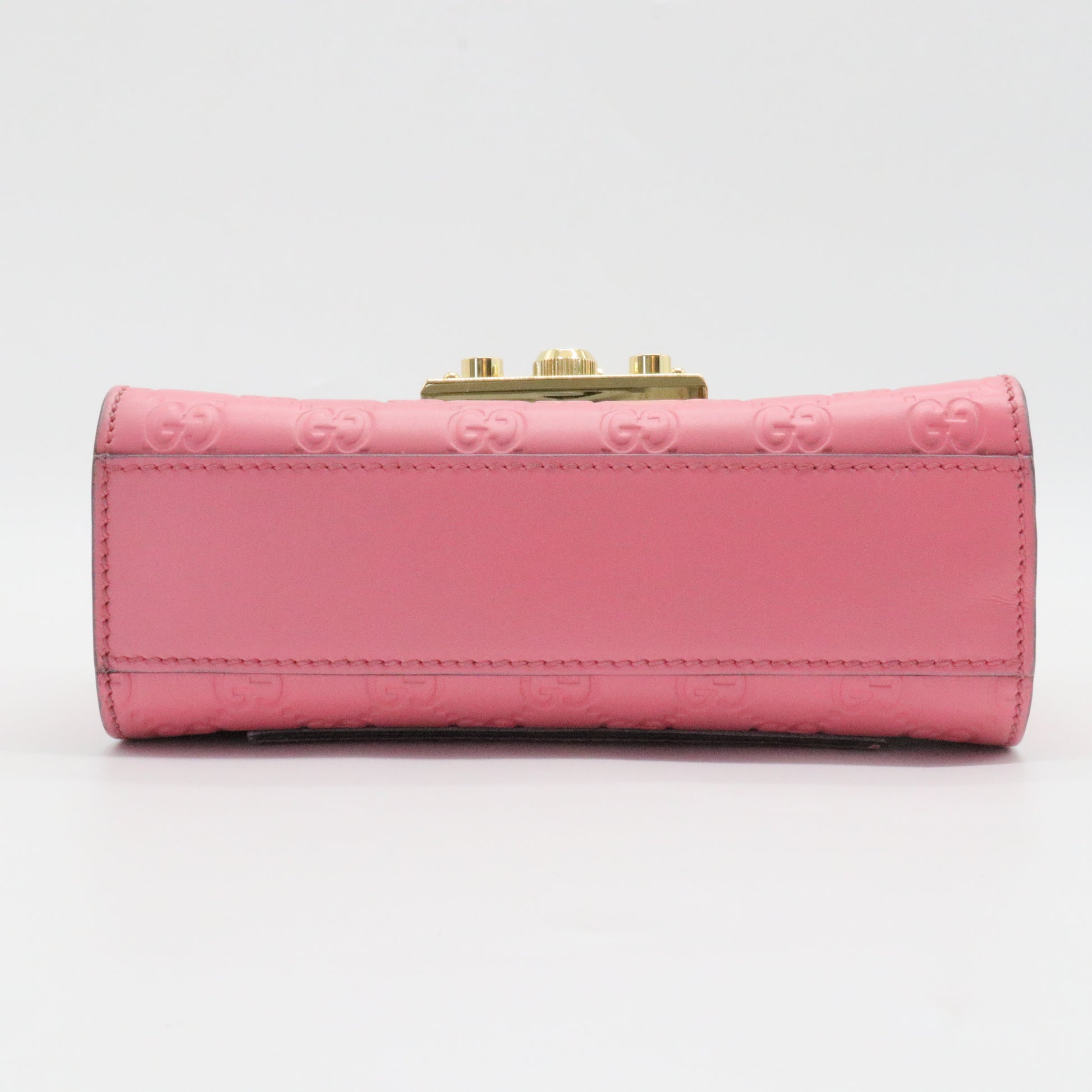 GG Signature Small Padlock Shoulder Bag