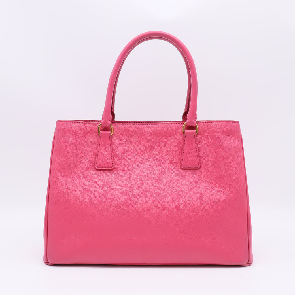 Prada Saffiano Lux Galleria Double Zip Tote Bag B22848
