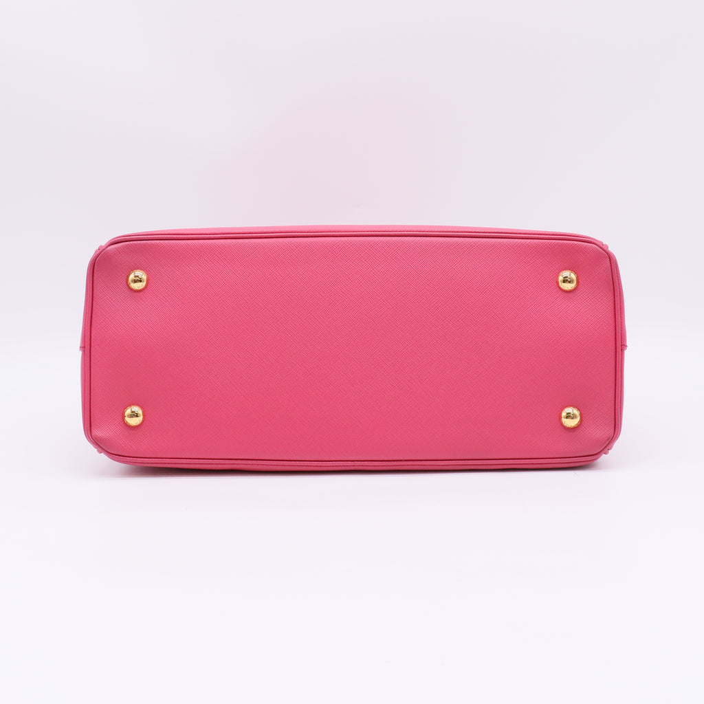 Prada Saffiano Lux Galleria Double Zip Tote Bag B22848