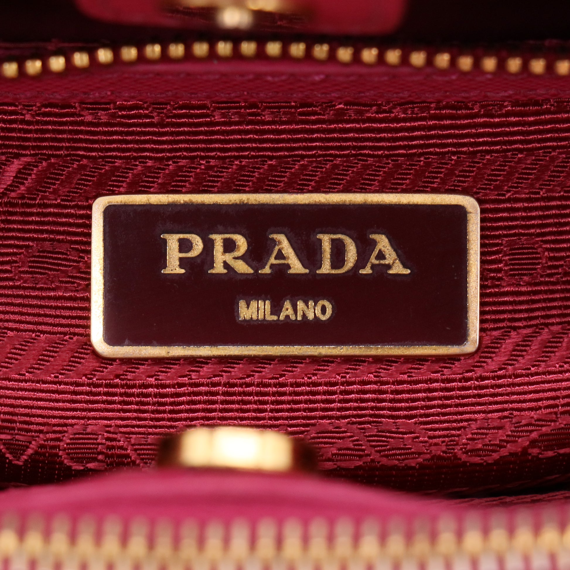 Prada Saffiano Lux Galleria Double Zip Tote Bag B22848