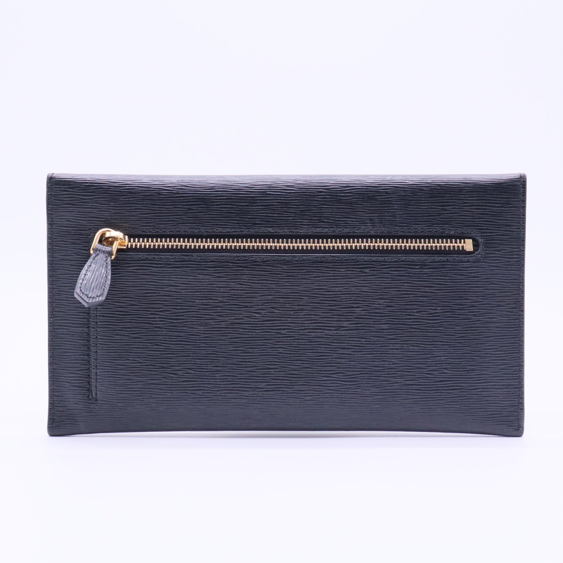 Vitello Move Envelope Wallet Black