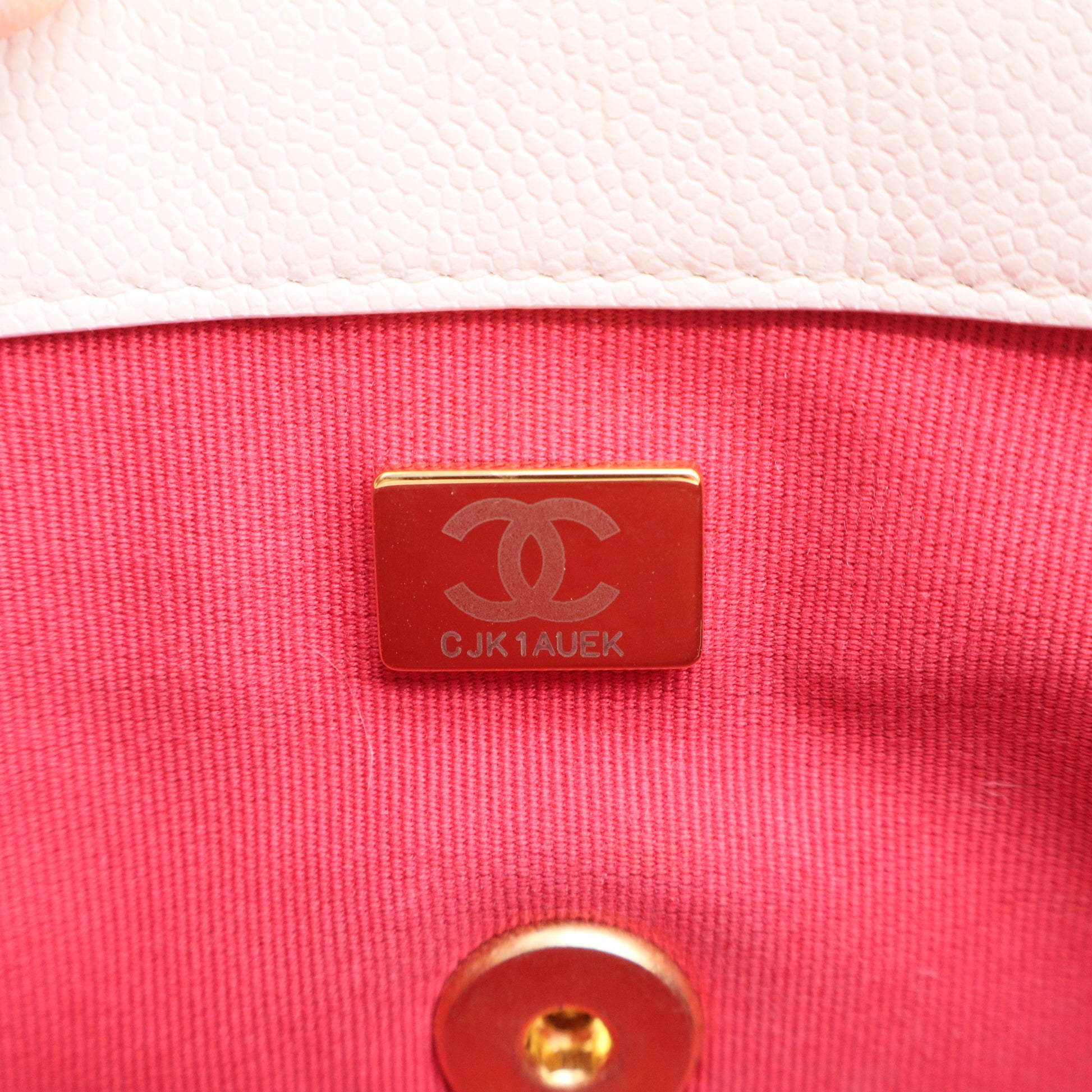 Chanel Crystal Logo Flap Bag  twins LDJ2652